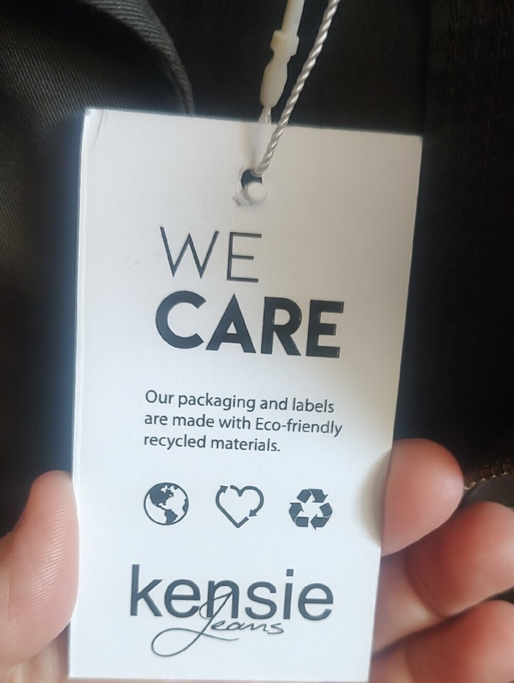 Kensie Women's Jacket in Olive Green. - Picture 4 of 4